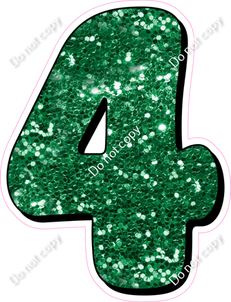 HP 30" Individuals - Green Sparkle 4