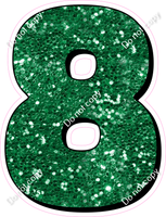 HP 30" Individuals - Green Sparkle 8
