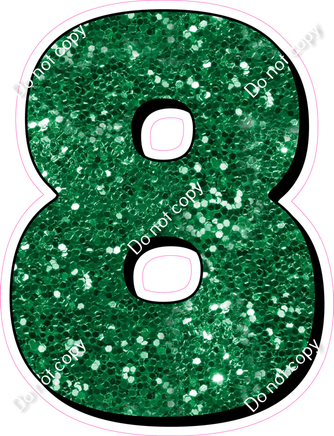 HP 30" Individuals - Green Sparkle 8