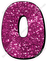 HP 30" Individuals - Hot Pink Sparkle
