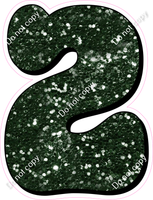 HP 30" Individuals - Hunter Green Sparkle 2