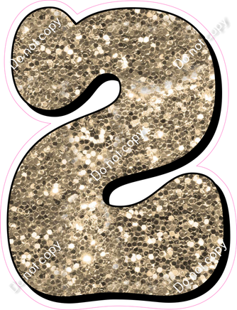 HP 30" Individuals - Khaki Sparkle 2