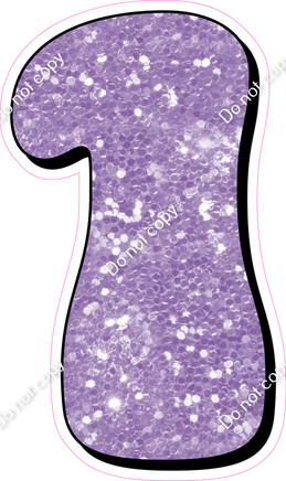 HP 30" Individuals - Lavender Sparkle 1