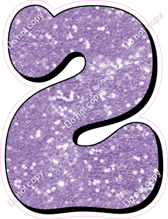 HP 30" Individuals - Lavender Sparkle 2