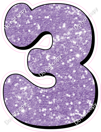 HP 30" Individuals - Lavender Sparkle 3