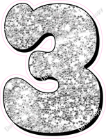 HP 30" Individuals - Light Silver Sparkle 3