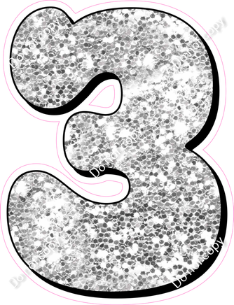 HP 30" Individuals - Light Silver Sparkle 3