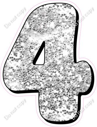 HP 30" Individuals - Light Silver Sparkle 4