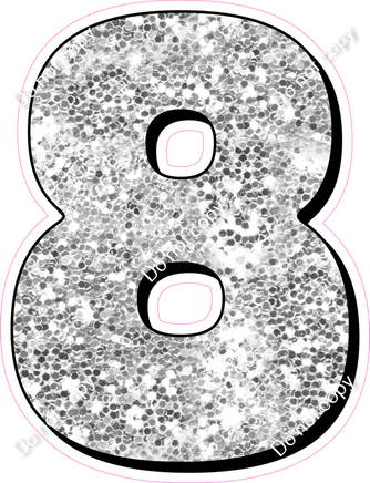 HP 30" Individuals - Light Silver Sparkle 8