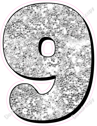 HP 30" Individuals - Light Silver Sparkle 9