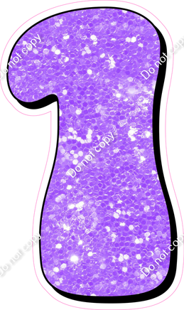 HP 30" Individuals - Lilac Sparkle 1