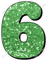 HP 30" Individuals - Lime Green Sparkle 6