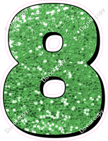 HP 30" Individuals - Lime Green Sparkle 8