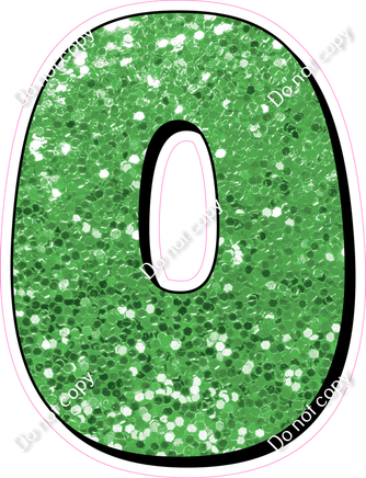 HP 30" Individuals - Lime Green Sparkle