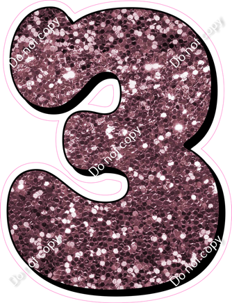 HP 30" Individuals - Mauve Sparkle 3