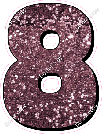 HP 30" Individuals - Mauve Sparkle 8