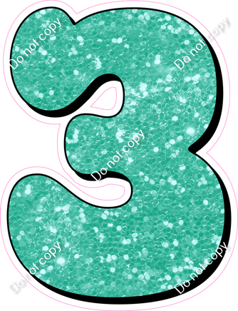 HP 30" Individuals - Mint Sparkle 3