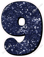 HP 30" Individuals - Navy Blue Sparkle 9