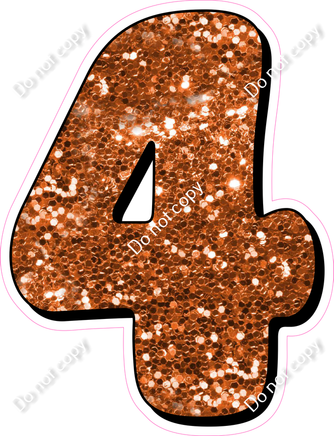 HP 30" Individuals - Orange Sparkle 4