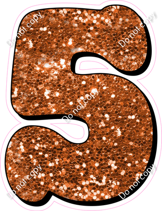 HP 30" Individuals - Orange Sparkle 5