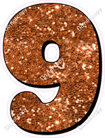 HP 30" Individuals - Orange Sparkle 9