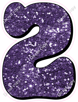 HP 30" Individuals - Purple Sparkle 2