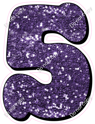 HP 30" Individuals - Purple Sparkle 5