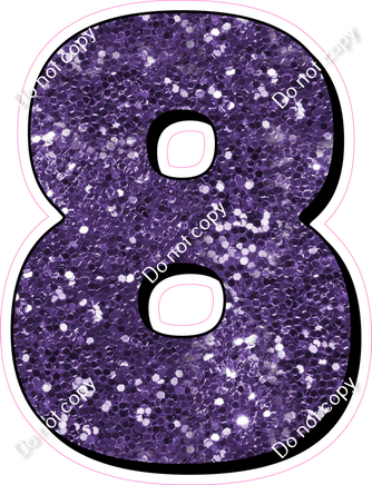 HP 30" Individuals - Purple Sparkle 8