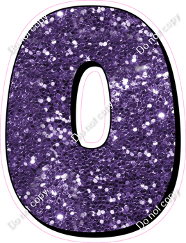 HP 30" Individuals - Purple Sparkle