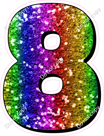 HP 30" Individuals - Rainbow Sparkle 8