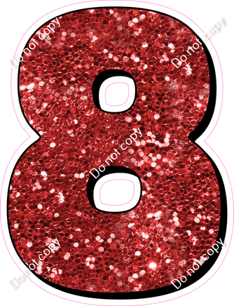 HP 30" Individuals - Red Sparkle 8