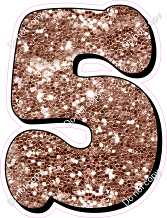 HP 30" Individuals - Rose Gold Sparkle 5