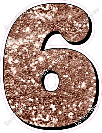 HP 30" Individuals - Rose Gold Sparkle 6