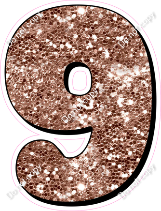 HP 30" Individuals - Rose Gold Sparkle 9