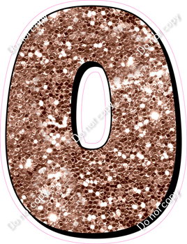 HP 30" Individuals - Rose Gold Sparkle