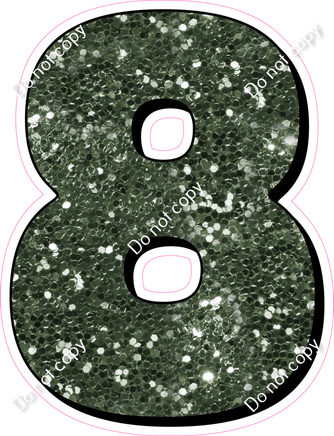 HP 30" Individuals - Sage Sparkle 8