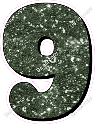 HP 30" Individuals - Sage Sparkle 9