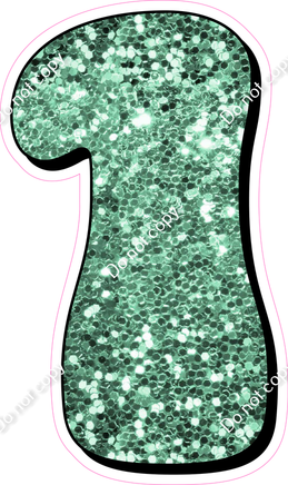 HP 30" Individuals - Sea Foam Sparkle 1