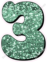 HP 30" Individuals - Sea Foam Sparkle 3