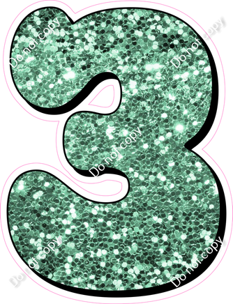 HP 30" Individuals - Sea Foam Sparkle 3