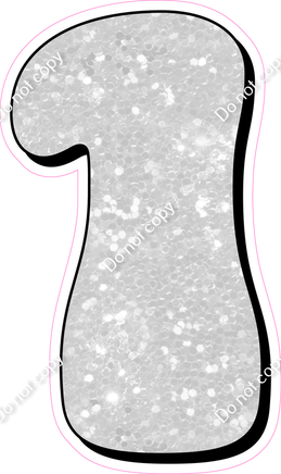 HP 30" Individuals - White Sparkle 1