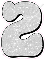 HP 30" Individuals - White Sparkle 2