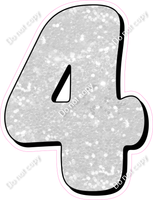 HP 30" Individuals - White Sparkle 4