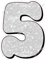 HP 30" Individuals - White Sparkle 5