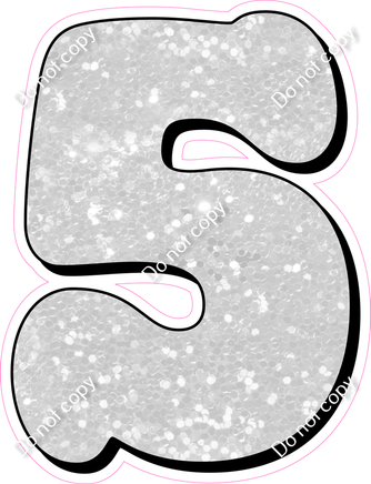 HP 30" Individuals - White Sparkle 5