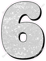 HP 30" Individuals - White Sparkle 6