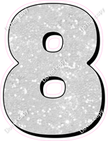 HP 30" Individuals - White Sparkle 8