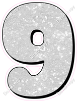 HP 30" Individuals - White Sparkle 9