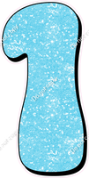 HP 47" Individuals - Baby Blue Sparkle 1
