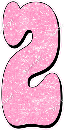 HP 47" Individuals - Baby Pink Sparkle 2